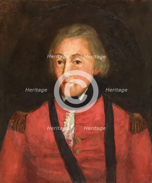 Portrait of a Captain Melvill, c late 18th or early 19th century. Artist: Unknown.