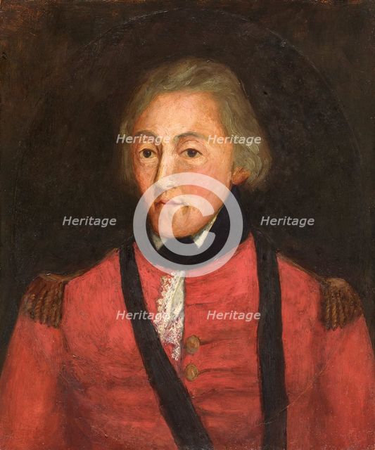 Portrait of a Captain Melvill, c late 18th or early 19th century. Artist: Unknown.