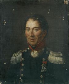 Portrait of a captain of the National Guard under the July Monarchy, c1840. Creator: Catherine Helie Bonvoisin