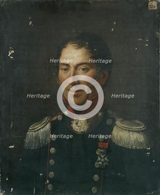 Portrait of a captain of the National Guard under the July Monarchy, c1840. Creator: Catherine Helie Bonvoisin.