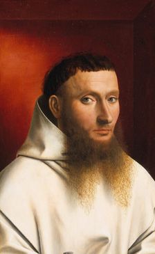 Portrait of a Carthusian, 1446. Creator: Petrus Christus