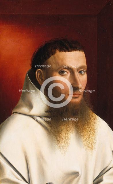 Portrait of a Carthusian, 1446. Creator: Petrus Christus.