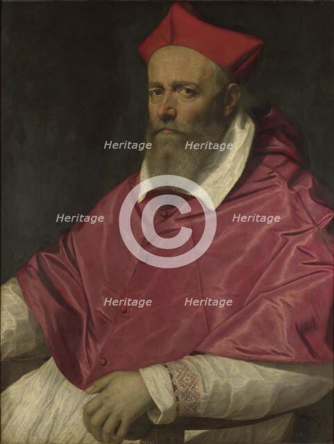 Portrait of a Cardinal, 1580s. Creator: Pulzone, Scipione (1550-1598).