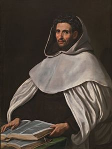 Portrait of a Carmelite Friar, c1620. Creator: Luis Tristan de Escamilla