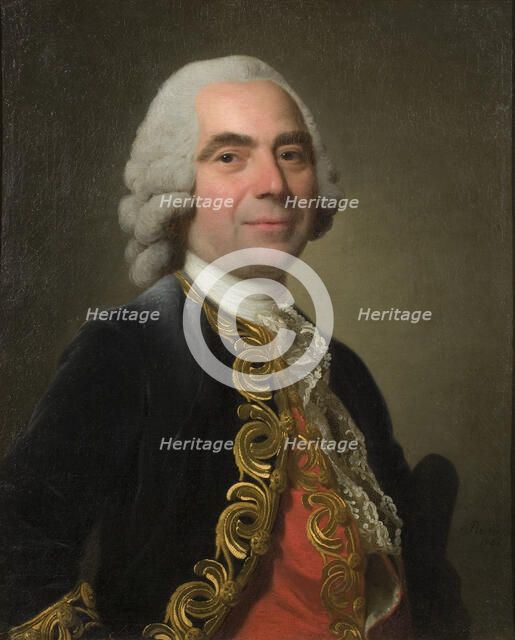 Portrait of a Cavalier, 1766. Creator: Alexander Roslin.