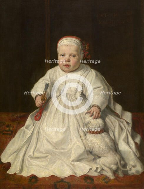 Portrait of a Child, 1645. Creator: Peter van Lint.