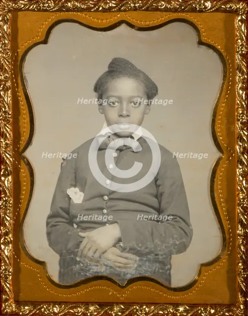 Portrait of a Child, about 1857-1858. Creator: Unknown.