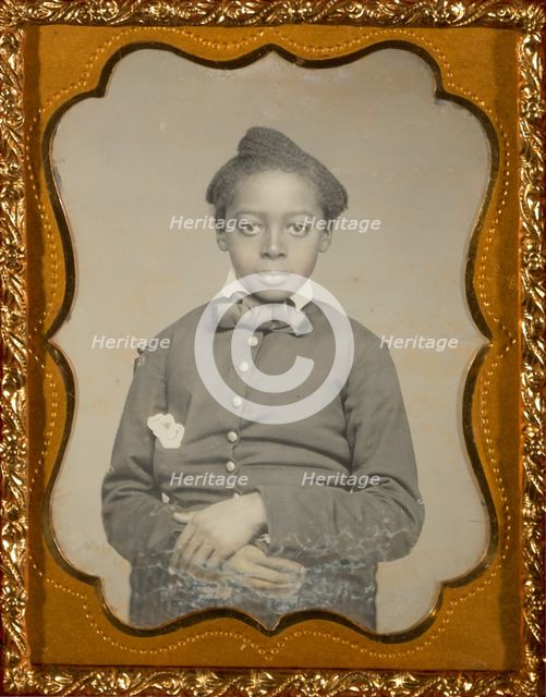 Portrait of a Child, about 1857-1858. Creator: Unknown.
