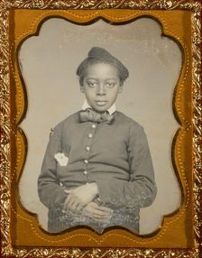 Portrait of a Child, about 1857-1858. Creator: Unknown