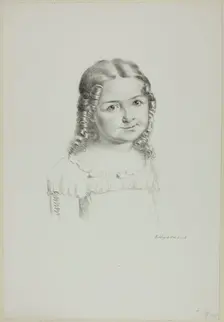 Portrait of a Child, c. 1816. Creator: Charles-Philibert de Lasteyrie