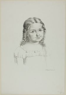 Portrait of a Child, c. 1816. Creator: Charles-Philibert de Lasteyrie