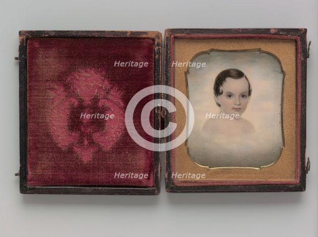 Portrait of a Child, ca. 1850. Creator: Unknown.