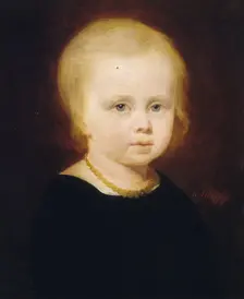 Portrait of a child. Creator: Henry Scheffer
