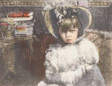 Portrait of a child. From the portfolio: Robert Demachy,c1890-1914. Creator: Robert Demachy