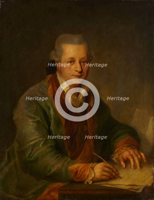Portrait of a Composer, 1785-1795. Creator: German Master.