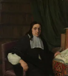 Portrait of a Collector, possibly Constantijn Sennepart (1625-1703), c.1665. Creator: Adriaen van Ostade