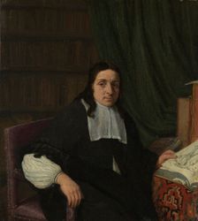Portrait of a Collector, possibly Constantijn Sennepart (1625-1703), c.1665. Creator: Adriaen van Ostade