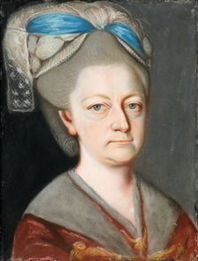 Portrait of a Countess Anna Mária Erdödy, 1770-1800. Creator: Unknown