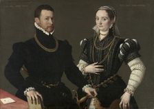 Portrait of a Couple, c. 1580-1588. Creator: Unknown
