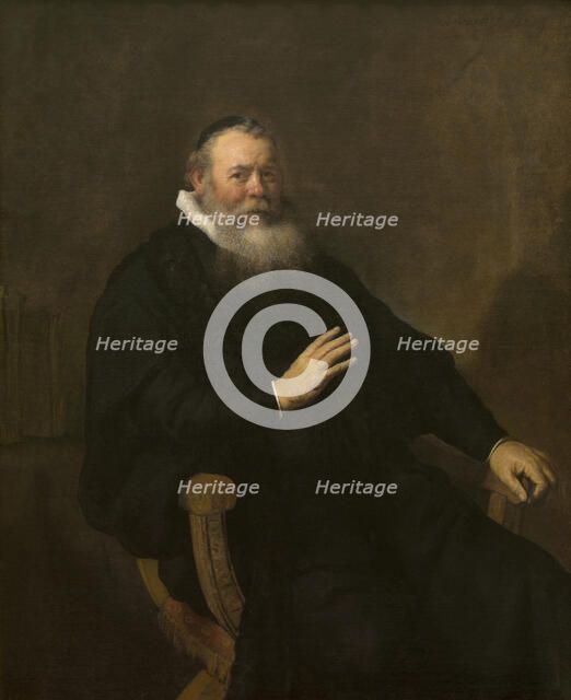Portrait of a Clergyman, 1637. Creator: Rembrandt Harmensz van Rijn.