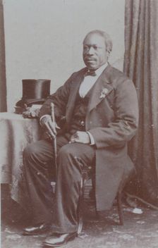 Portrait of a Creole gentleman, (1854-1890?). Creator: Unknown