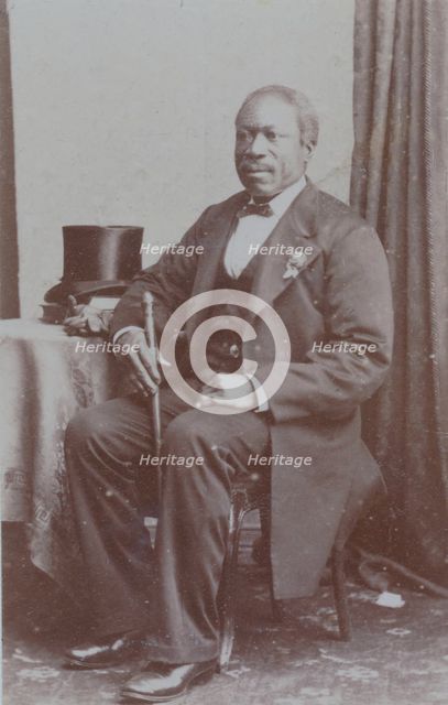 Portrait of a Creole gentleman, (1854-1890?). Creator: Unknown.