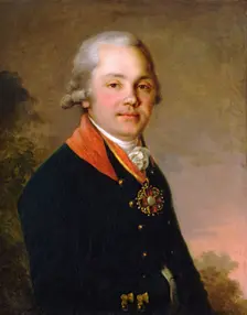 Portrait of A.D. Arsenyev, 1796. Creator: Vladimir Borovikovsky