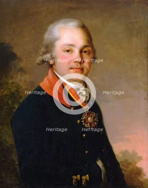 Portrait of A.D. Arsenyev, 1796. Creator: Vladimir Borovikovsky.