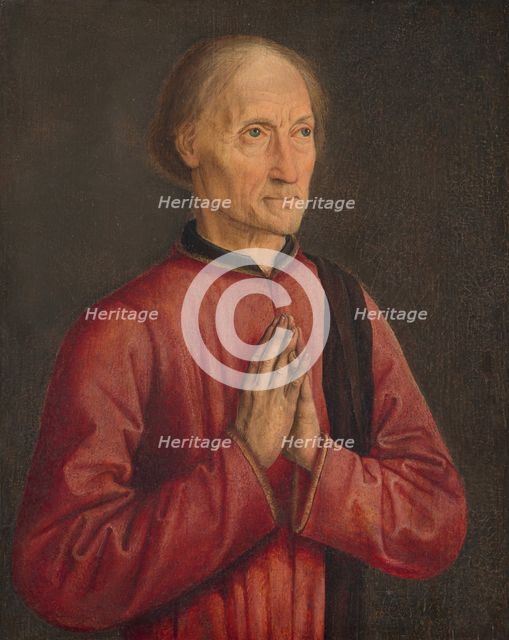 Portrait of a Donor, c. 1470/1475. Creator: Anon.