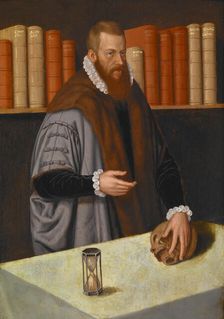 Portrait of a Doctor, about 1572. Creator: Ludger Tom Ring the Younger