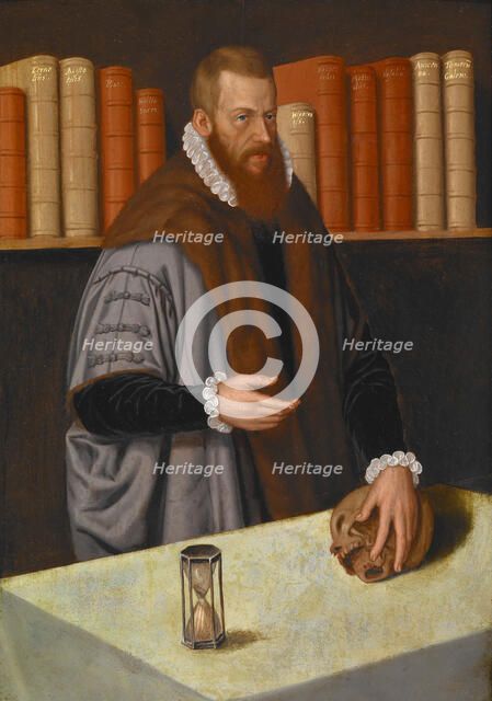 Portrait of a Doctor, about 1572. Creator: Ludger Tom Ring the Younger.