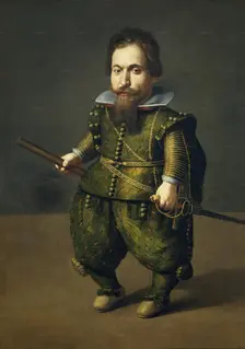 Portrait of a Dwarf, c1626. Creator: Juan van der Hamen y León