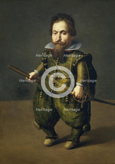Portrait of a Dwarf, c1626. Creator: Juan van der Hamen y León.