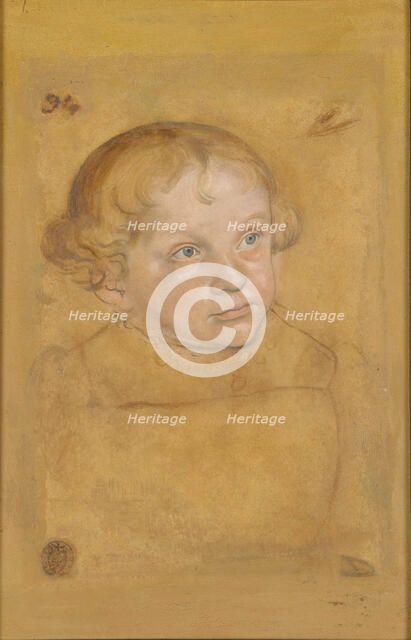 Portrait of a duke of Saxe (Duke John Frederick III of Saxony?), c.1540. Creator: Cranach, Lucas, the Younger (1515-1586).