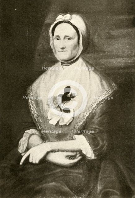 'Portrait of a Dutch lady of the New York Colony', c1765, (1937). Creator: Unknown.