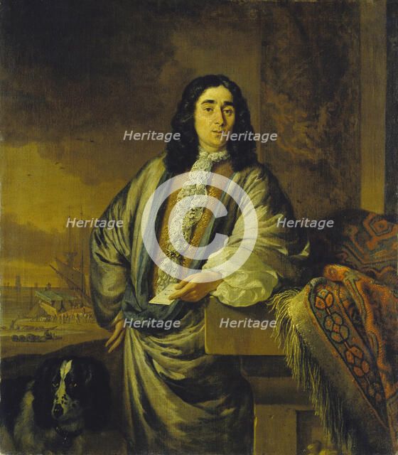 Portrait of a Dutch Merchant, c1685-1688. Creator: Jan Weenix.