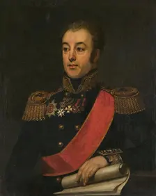 Portrait of A.F. Klokachev, 1825. Creator: János Rombauer