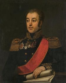 Portrait of A.F. Klokachev, 1825. Creator: János Rombauer