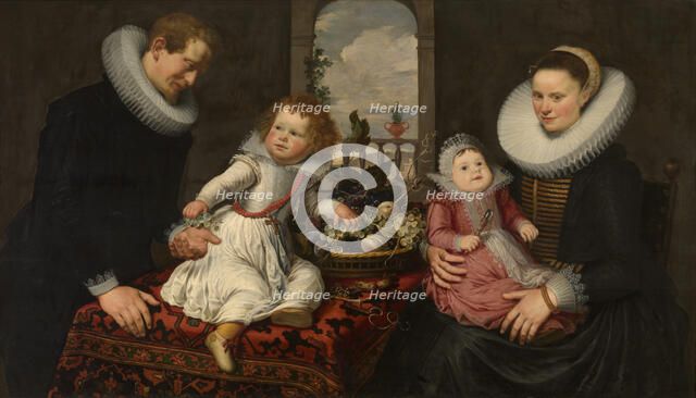 Portrait of a Family, 1599-1601. Creator: Anon.