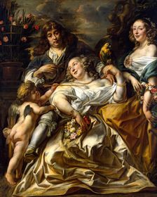 Portrait of a Family, 1650. Creator: Jacob Jordaens I
