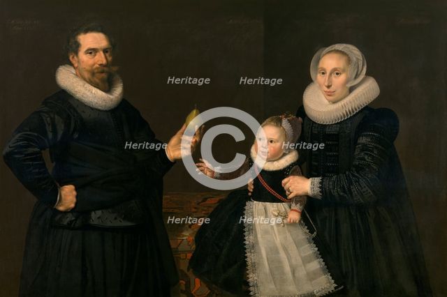 Portrait of a Family, 1620. Creator: Cornelis Pietersz. van der Voort.