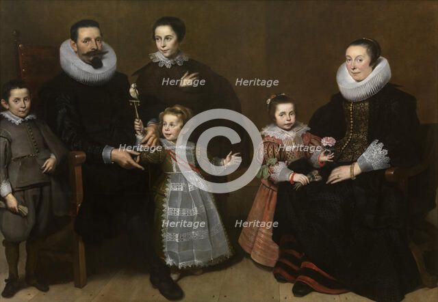 Portrait of a Family, 1631. Creator: Cornelis de Vos.