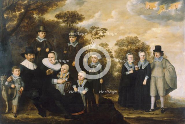 Portrait of a Family, 1635-1640. Creator: Unknown.