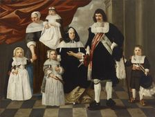 Portrait of a Family. Creator: Helt Stockade, Nicolaes de (1614-1669)
