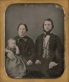 Portrait of a Family, about 1853. Creator: Unknown