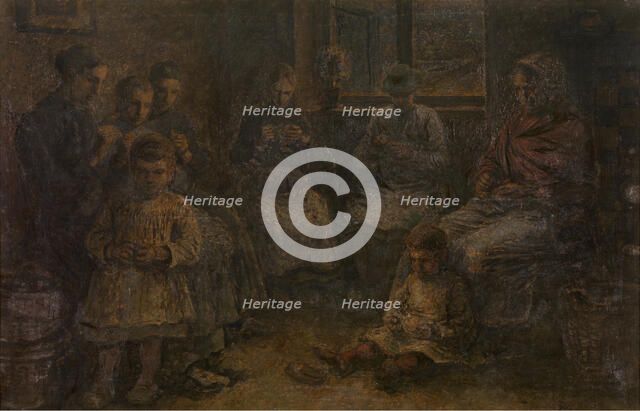 Portrait of a Family, c1870-1920. Creator: Xavier Mellery.