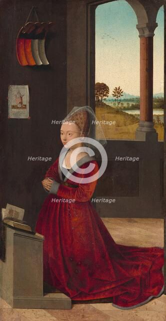 Portrait of a Female Donor, c. 1455. Creator: Petrus Christus.
