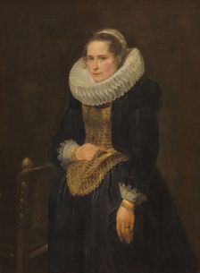 Portrait of a Flemish Lady, 1618. Creator: Anthony van Dyck