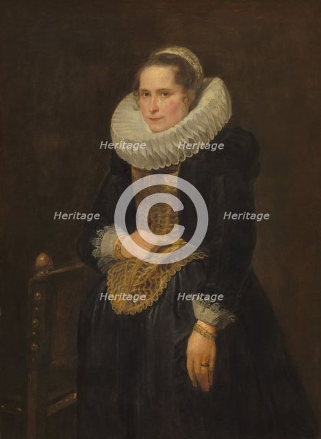 Portrait of a Flemish Lady, probably 1618. Creator: Anthony van Dyck.
