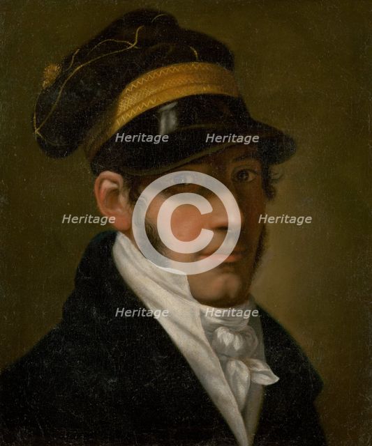Portrait of a friend, 1810-1815. Creator: János Rombauer.